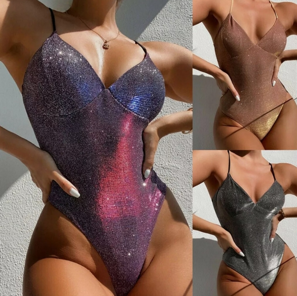 Shimmer sexy bathing suit